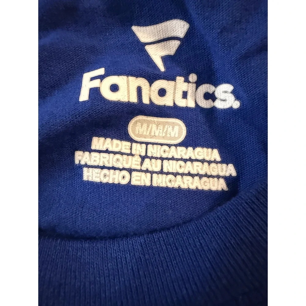Green Bay Packers Men's Fanatics Blue Logo Shirt -Size Medium-NWOT